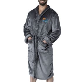 Official NHL Sharks L/XL Personalized Robe (Charcoal)