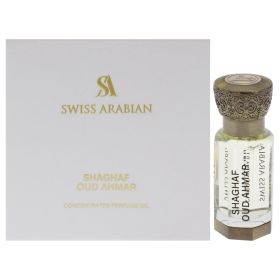 Shaghaf Oud Ahmar by Swiss Arabian for Men - 0.4 oz Parfum Oil