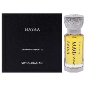 Hayaa by Swiss Arabian for Unisex - 0.4 oz Parfum Oil