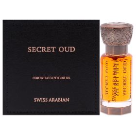 Secret Oud by Swiss Arabian for Unisex - 0.4 oz Parfum Oil