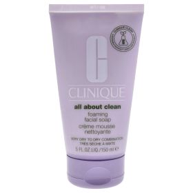 All About Clean Foaming Facial Soap by Clinique for Women - 5 oz Soap