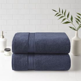 100% Cotton Bath Sheet Antimicrobial 2 Piece Set