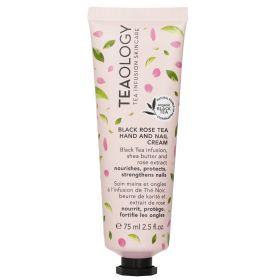 TEAOLOGY - Black Rose Tea Hand & Nail Cream 502296 75ml/2.5oz