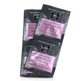 APIVITA - Express Beauty Face Mask with Pink Clay (Gentle Cleansing) 06401 6x(2x8ml)