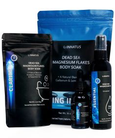 Luxury Dead Sea Spa Gift Set â€“ Bath Salt, Magnesium Flakes