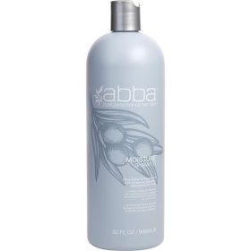 ABBA by ABBA Pure & Natural Hair Care MOISTURE SHAMPOO 32 OZ (NEW PACKAGING)