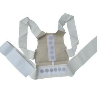 Magnetic Therapy Belt Posture Corrector (Option: 1-Blanco-M)