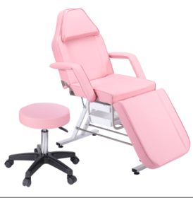 Metal Massage Salon Tattoo Chair (Color: Pink)