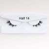 1Pair Mink Half Lashes Soft Thick Eye End Lengthening Faux Eyelashes Natural Long Handmade Eyelash Cross Curl 3D Lash For Makeup