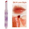 Jelly Mirror Lipstick Makeup Love Shape Waterproof Non-stick Cup Solid Lip Gloss Clear Long Lasting Moisturizing Lipstick Pen