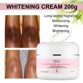 AILKE Dark Spot Remover Cream, Glutathione for Radiant, Glowing Skin Lotion, Breathable Non-Greasy Hydration, Paraben, Dye Free (Color: Whitening Body Cream)