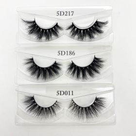 Wholesale 20/30/40/50Pairs Eyelashes 3D Mink Lashes Handmade Fluffy Dramatic Lashes Cruelty Free False Eyelashes Makeup Lashes (Color: 217 186 011, size: 30pairs)