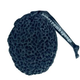 Sponge Bath Shower Bathroom Accessories For Body Cleaning Face Washing Exfoliating Remover Massage Puff Scrubber Home Supplies (Color: S Black Honeycomb)