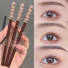 Newly 0.01MM Ultra Thin Head Liquid Eyebrow Pen Natural Waterproof Sweat-proof Eyebrow Pencil For Beginners In Makeup Cosmetic (Color: All Color)